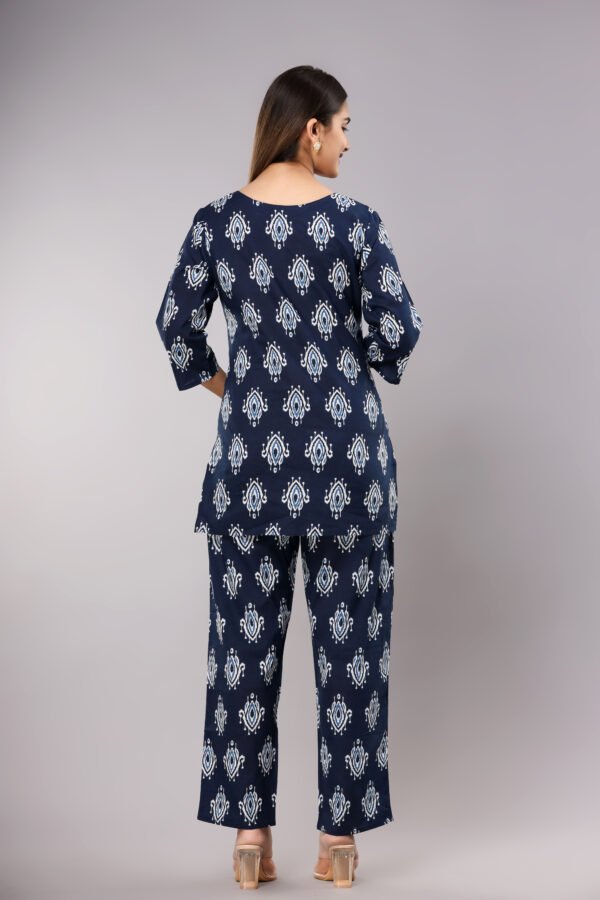 Cotton Printed Night Suit - Image 6