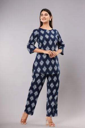 Cotton Printed Night Suit