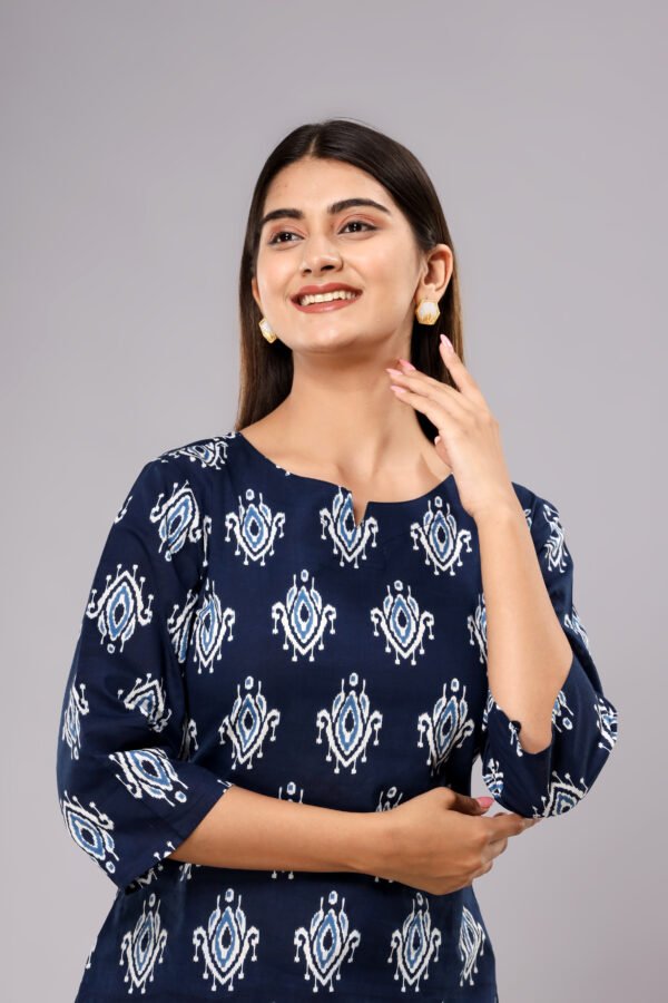 Cotton Printed Night Suit - Image 3