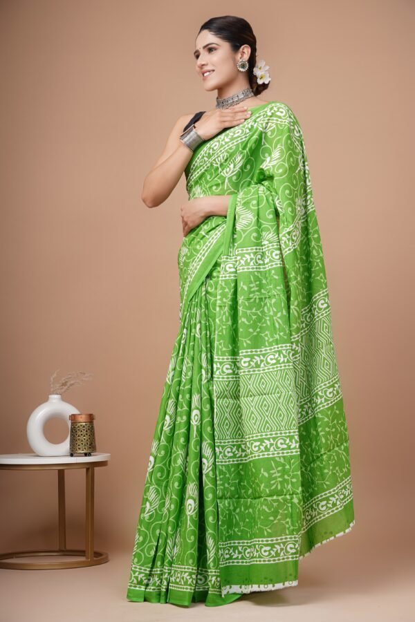 Cotton Mul Saree| Printed Cotton Mul Cotton Saree Mul Cotton Saree Bagru Saree Jaipuri Printed Saree