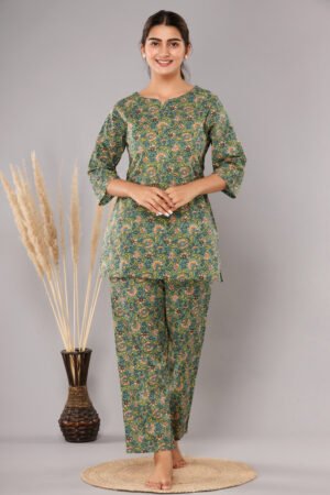 Cotton Printed Night Suit
