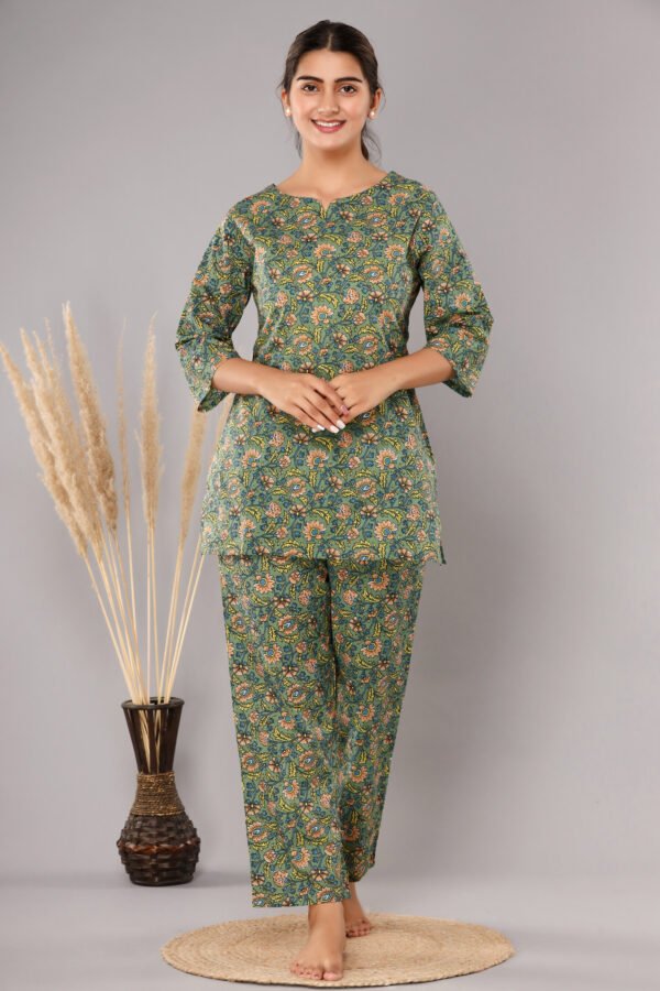 Cotton Printed Night Suit