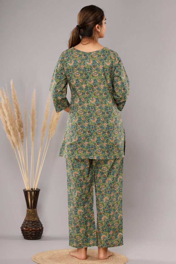 Cotton Printed Night Suit - Image 5